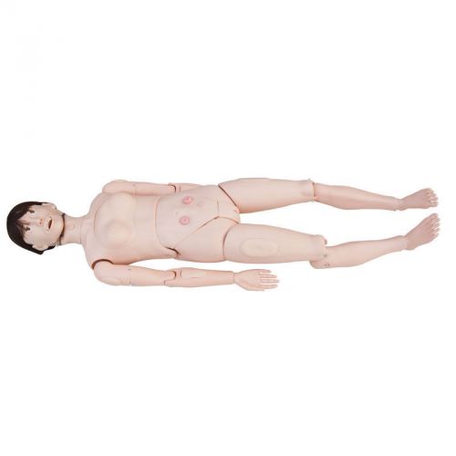 Anatomical patient care teaching human manikin with wounds sex can switch for sale
