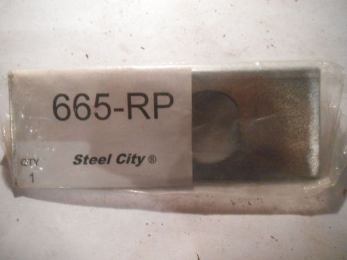 Steel city 665-rp receptale face plate - new for sale