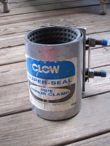 Clow full circle water Pipe Repair Clamp super seal 5&#034;  5 x 7 1/2