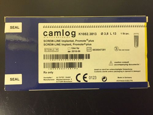 Camlog Dental Implant 3.8 X 13 Promote Plus