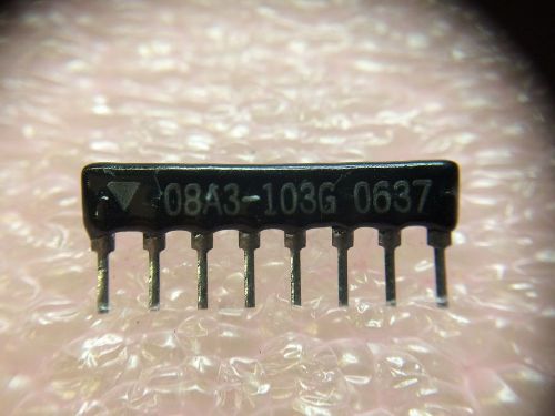 CSC08A-03-103G  VISHAY Resistor Network 10K 2% 8 PIN SIP 95 PCS