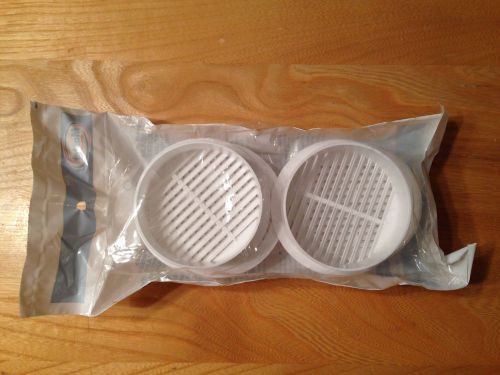 Master Flow 3&#034; Circular Mini LOUVERS / 4 Pack NIP