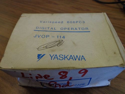 YASKAWA DIGITAL PANEL OPERATOR   JVOP-114      NIB NOS