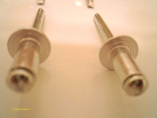 Rivets aluminum pop rivet with steel mandrels 40 pcs 1/4&#034; x 1/2&#034; free shipping for sale