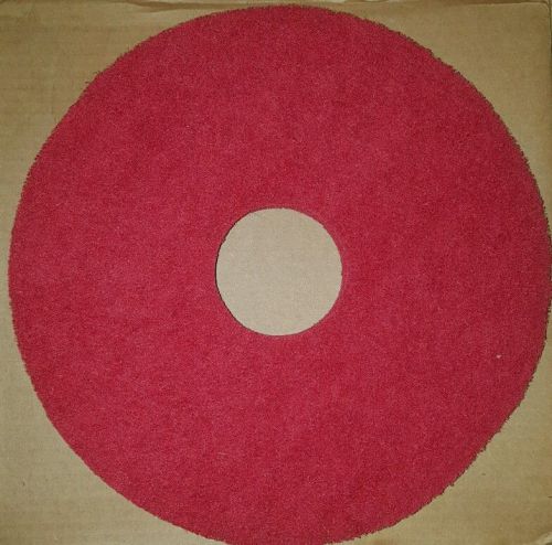 Lot of 4 - AMERICO 13&#034; Floor Buffing Pads #404413 - Red - NEW
