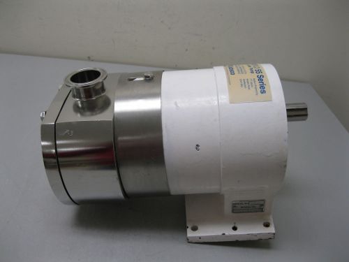 1-1/2&#034; itt jabsco pureflo 55430-1200vy series 55 rotary lobe pump f14 (1719) for sale