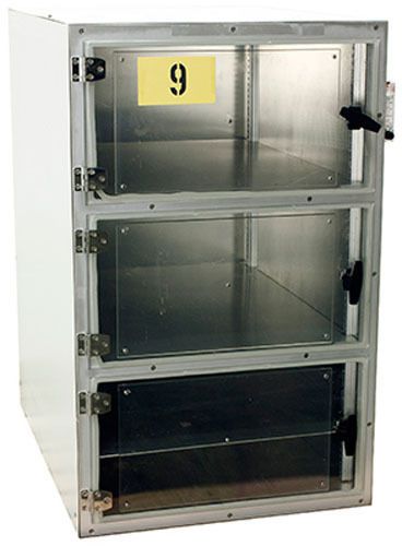 Three door desiccator cabinet  tag #9 for sale