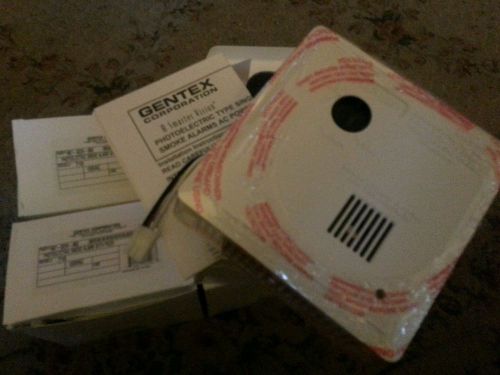 5 710 NEW SEALED in Box Smoke Detector Photo 110V Sounder Gentex Fire Lite Alarm