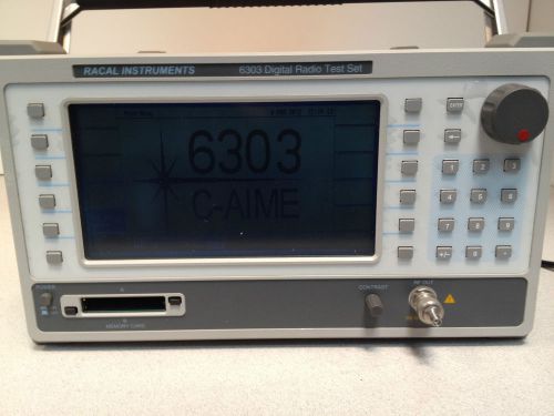 Digital Radio Test Set 6303 Racal Instruments Powers/On