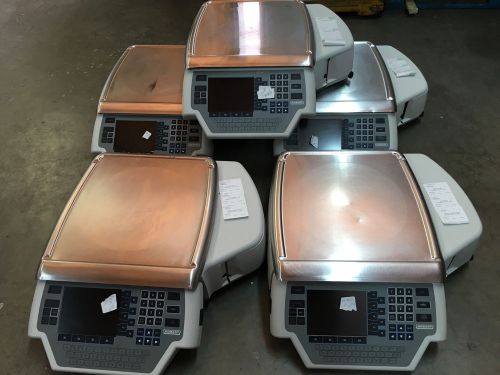5 X Hobart Quantum Scale Printers- Tested -  Manuals - Warranty