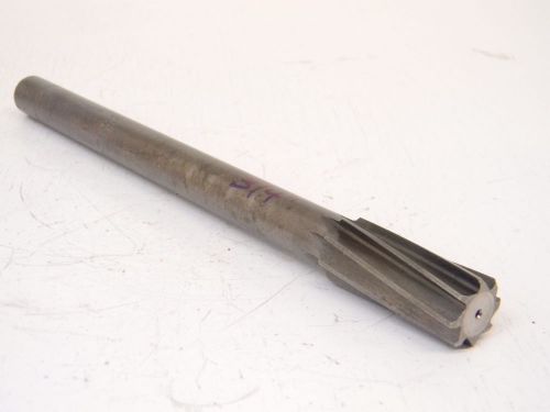 Used cleveland usa 3/4&#034; high speed steel straight shank chucking reamer .750&#034; for sale