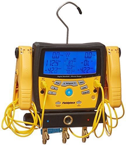 Fieldpiece sman360 3-port digital manifold with micron gauge for sale