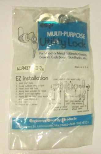 ESP - 7/16” Multi-Purpose Utility Lock for 3/4&#034; Hole - ULR 437 - NEW
