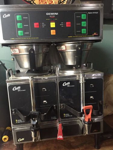 WILBUR CURTIS GEM 612ILD Twin 1-1/2 gal Satellite Coffee Digital Brewing System