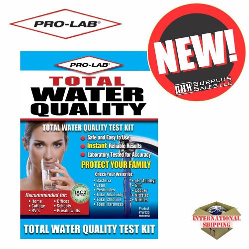 Pro-lab tw120 total water quality test kit for sale