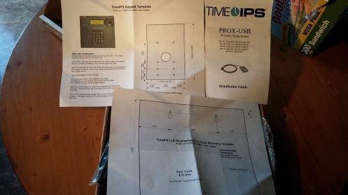 TIME IPS TIME CLOCK Proximity Badge Reader A12218S12501330