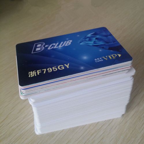 White Blank Plastic Matte Inkjet Printable PVC ID Card - Epson Canon - 20pcs