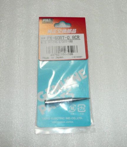 PX-60RT-0.8CR goot Soldering Iron Replacement Tips PX-501 PX-601 RX-711 RX-701