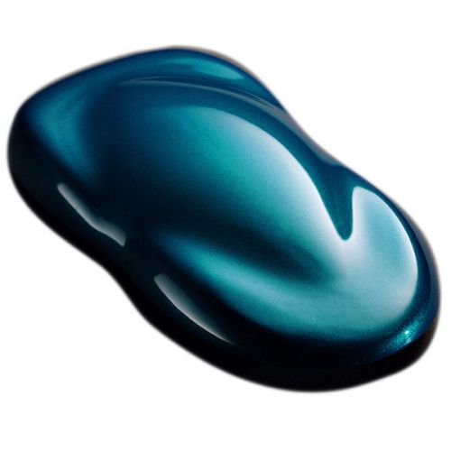 High gloss pearl teal powder coating paint  3 oz/ 80g, buy 2 pcs- get 1 lb/ 450g for sale