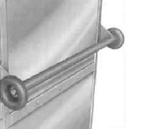 Cres Cor 1425-000 with donut bumpers for Racks Push Handle