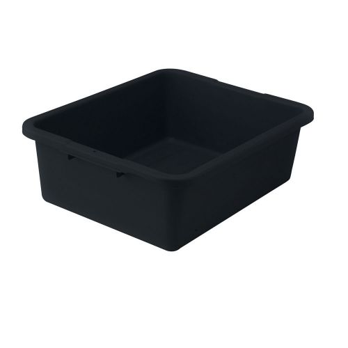 Winco PLW-7K Heavy-Duty Dish Box (20.75РІР‚Сњx16.75РІР‚Сњx7РІР‚Сњ) , Black