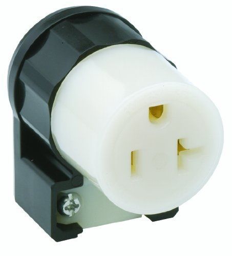 Leviton 5369-ca 20 amp, 125volt, connector, industrial grade, straight blade, for sale