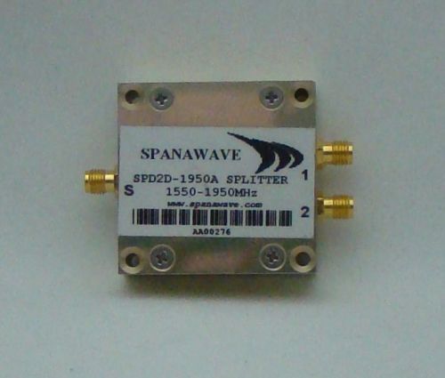 NEW Spanawave Power Splitter 1550-1950 MHz SPD2D-1950A