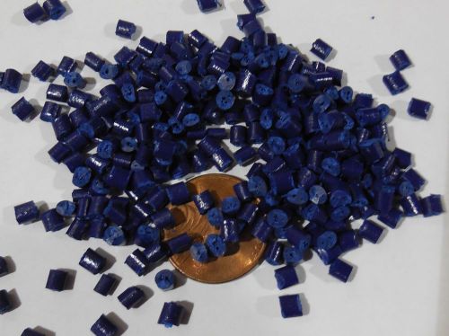 ABS Blue Color Concentrate Plastic Pellets Resin Material Colorant 5 lbs