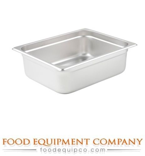 Winco SPJP-204 Steam Table Pan 1/2 size 4&#034; deep - Case of 24