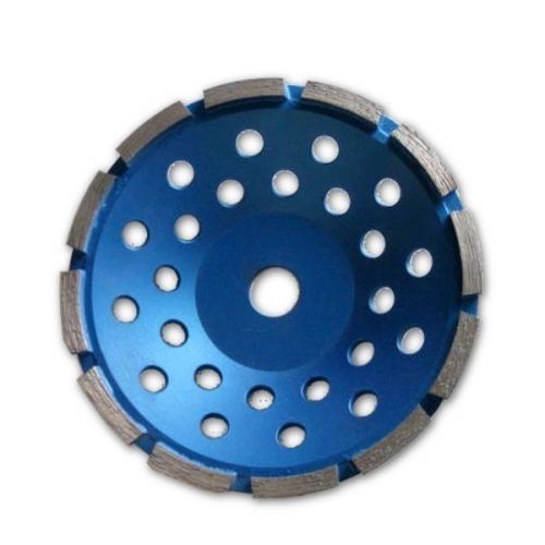 7 inch single row grinding cup wheel, no-thread, for concrete,diamond grit 30~40 for sale