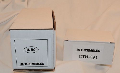 ~nip~ thermolec cth291 lcd electronic thermostat and thermolec ds600 duct sensor for sale
