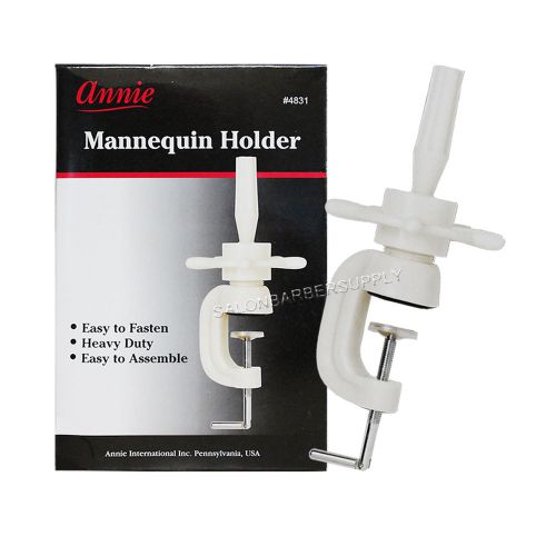 ANNIE Mannequin Holder Cosmetology Mannequin Head Wig Adjustable Clamp #4831