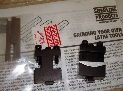 Pair of Sherline  Tool Posts for Clockmaker, Model Engineering Lathe