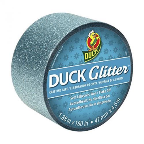 Aqua Glitter Crafting Tape, 1.88&#034; X 5-Yard Roll Shurtech Tape 282491