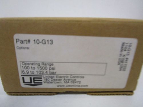 UNITED ELECTRIC CYLINDRICAL SWITCH 10-G13 *NEW IN BOX*