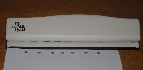 Franklin Quest Classic Planner 7-hole Punch