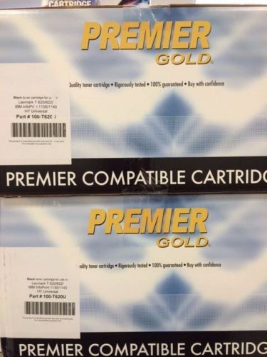 PREMIER COMPATIBLE BLACK TONER CARTRIDGE 100-T620U FACTORY SEALED