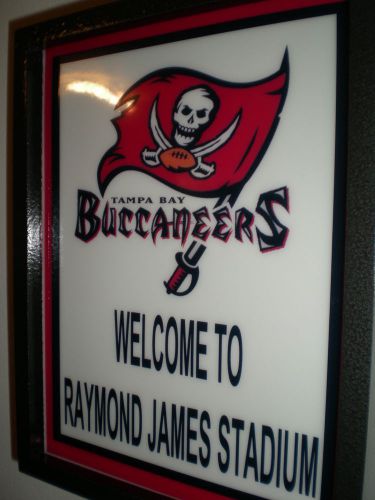 Tampa Bay Buccaneers Football Stadium Game Room Lighted Man Cave Sign