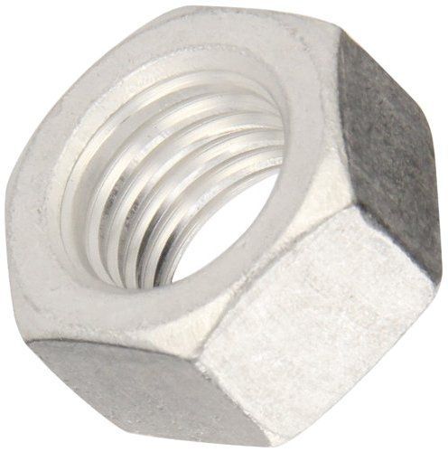 Small parts aluminum machine screw hex nut, plain finish, asme b18.6.3, 1/4&#034;-20 for sale