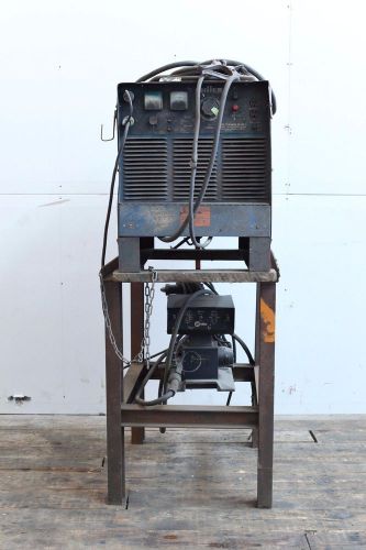 Miller deltaweld 450 mig welding power supply w/ s-52e wire feeder ready to weld for sale