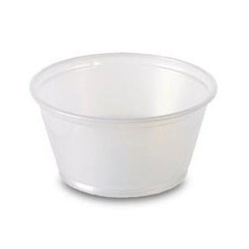 Dixie 2 oz. portion cups (souffle cups/jello shot cups) case of 1200 for sale