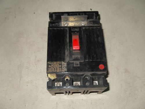 (O1-14) 1 GENERAL ELECTRIC THED136025 CIRCUIT BREAKER