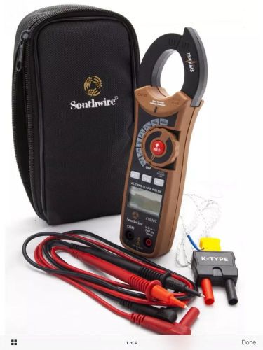 Southwire Digital True RMS Clamp Meter DC Polarity Indicator HVAC Systems Tool