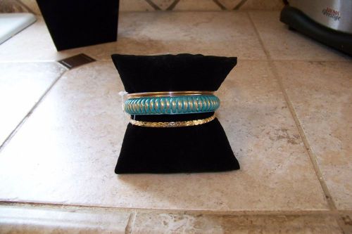 15  Black Velvet Bracelet, Jewelry / Watch Display Pillow