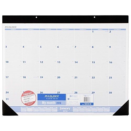 At-A-Glance AT-A-GLANCE Desk Pad Calendar 2016, 12 Months, 24 x 17-1/2 Inches