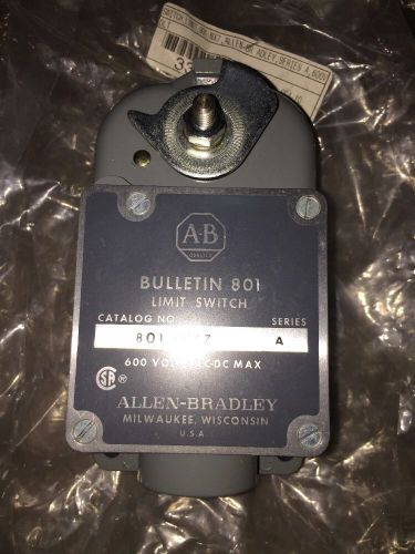 AB Allen-Bradley 801-NX7 A Limit Switch 600 V AC-DC Max