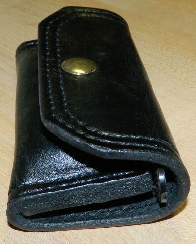 Leather speed strip pouch .44 / .45lc belt carry, in pocket or bag . by gary c&#039;s for sale