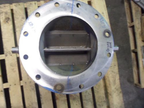 YOUNG STAINLESS 12&#034; STAINLESS ROTARY VALVE #531329J SHOP#1611S NO:3800375073 CF8
