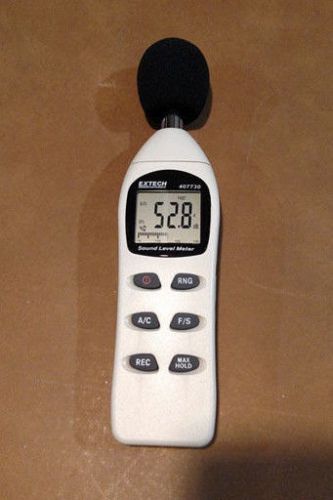 Extech 407730: Digital Sound Level Meter