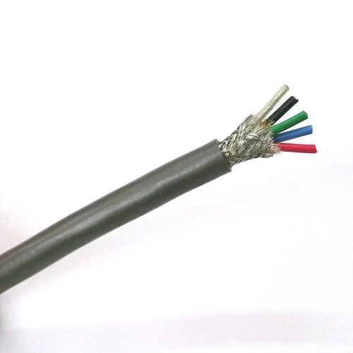25&#039; Belden 8405 5 Conductor 20 Gauge Low Impedance Shielded Cable ~ 5C 20AWG